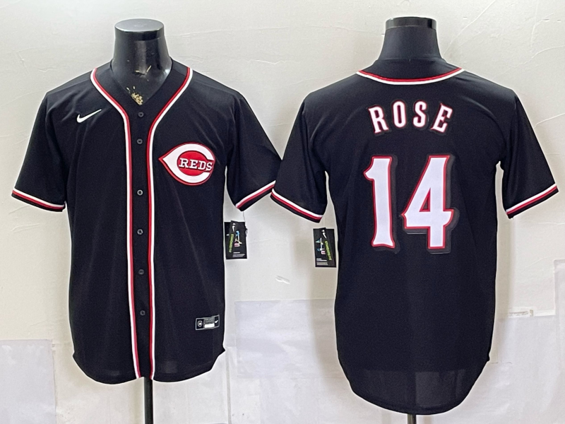 2026 Men Boston Red Sox #14 Rose black Nike MLB Jersey 0632004->boston red sox->MLB Jersey